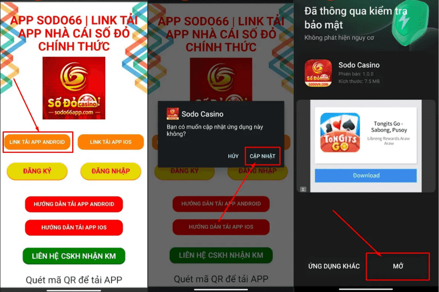 Tải app sodo android