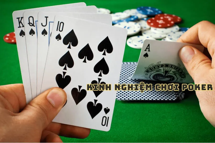 kinh nghiệm chơi poker