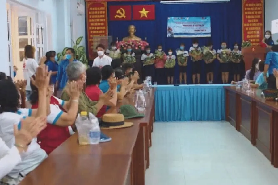 thiện nguyện t ại cần giờ của sodo